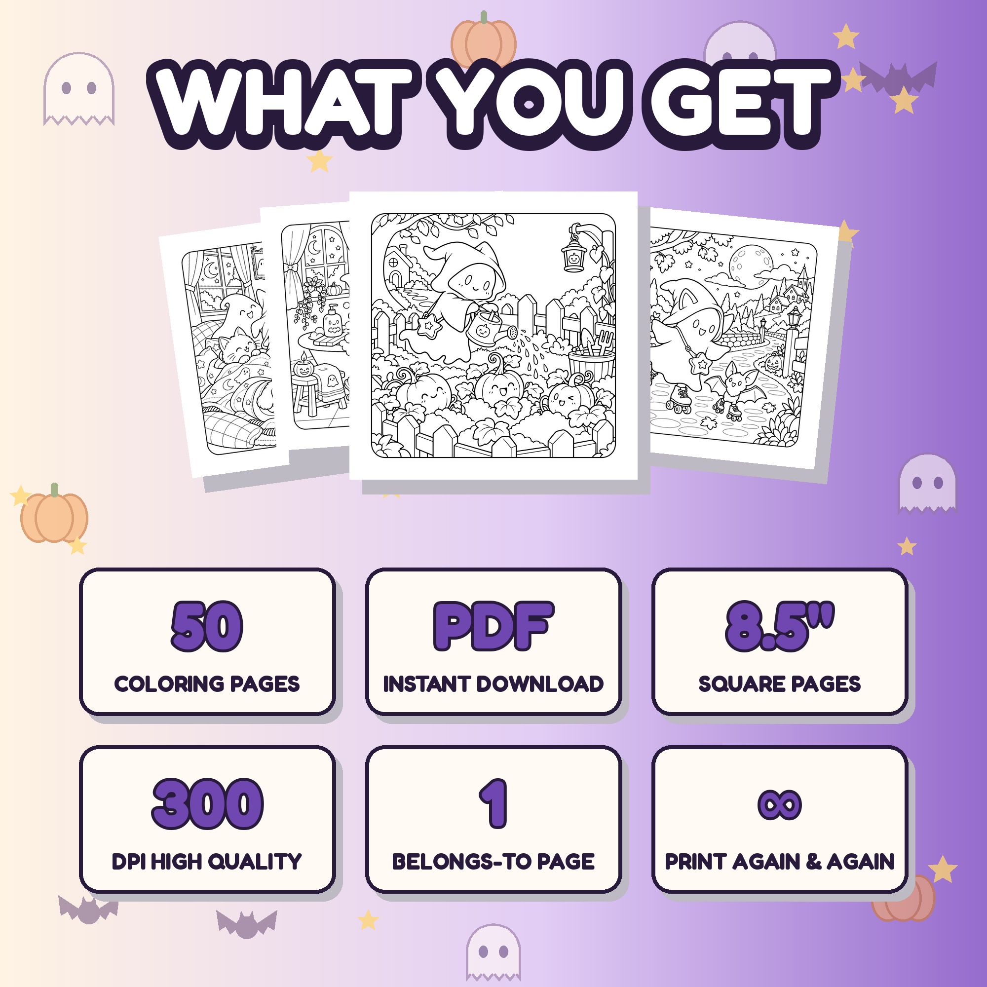 Little Boo's Cozy Halloween Printable Coloring Pages (5 of 6)